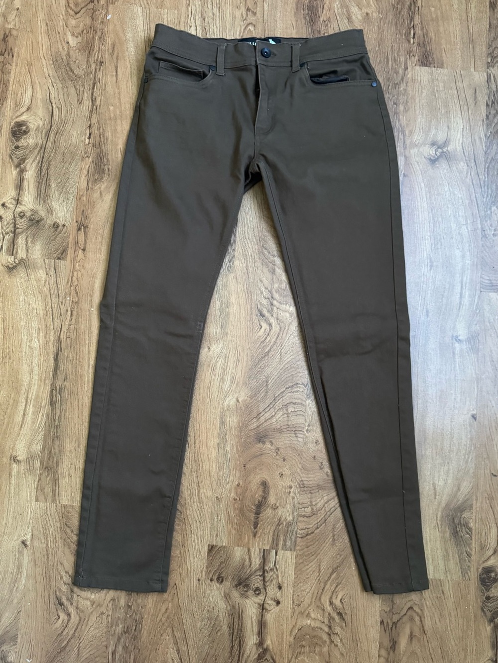 Men's Slim Fit Brown Chinos